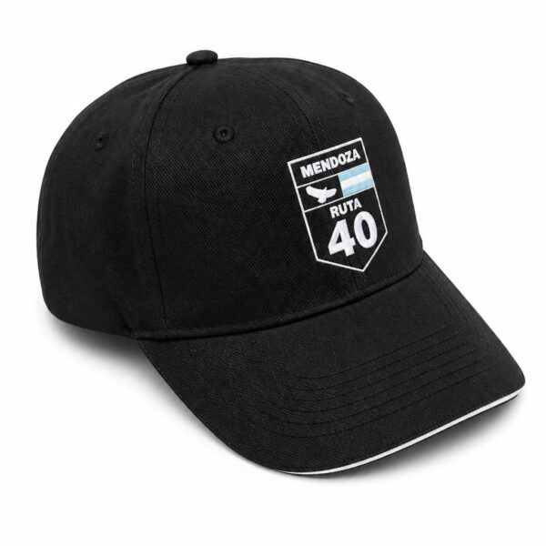 Gorra clásica ruta 40 negra